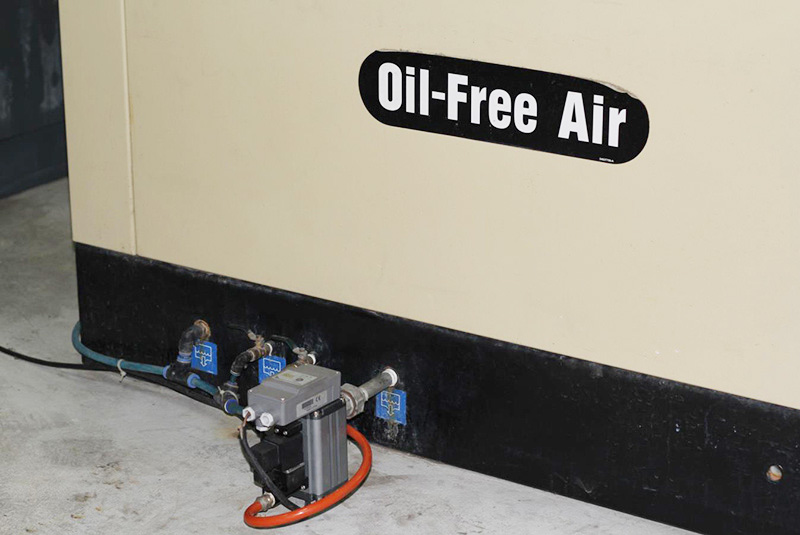 Drain For Oil-Free Air Compressor